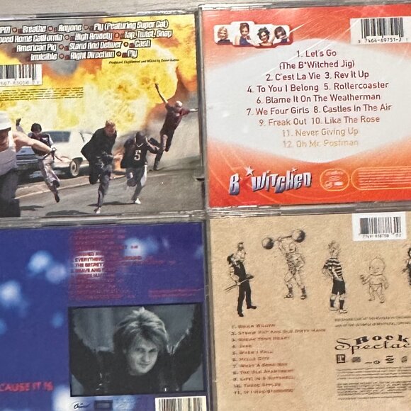 1990s CD Collection - 4 Classic Albums + Info Posters Included - Picture 2 of 13